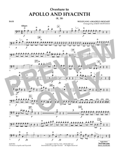 Overture to Apollo and Hyacinth von Wolfgang Amadeus Mozart (Download) 
