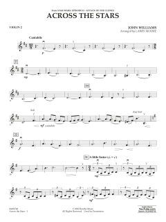 Across the Stars von John Williams (Download) 