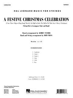 A Festive Christmas Celebration - String Pak (Download) 