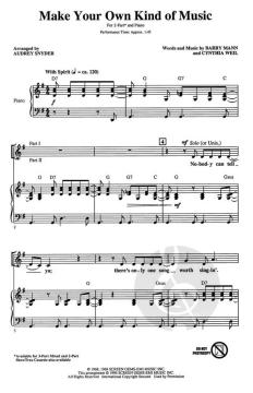 Make Your Own Kind of Music von Cass Elliot (Download) 