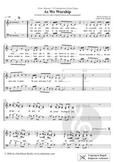 As We Worship von Niko Schlenker (Download) 