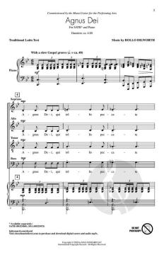 Agnus Dei von Rollo Dilworth (Download) 
