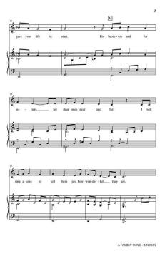 A Family Song von Joseph M. Martin (Download) 