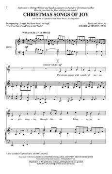 Christmas Songs of Joy von Joseph M. Martin (Download) 