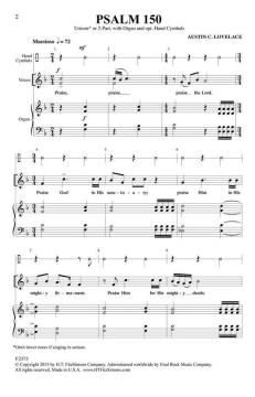 Psalm 150 von A. Lovelace (Download) 