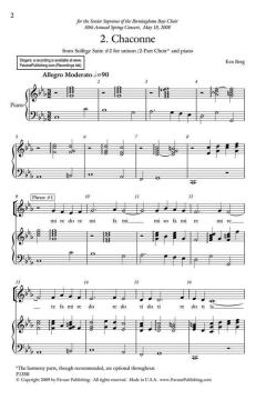 Chaconne von Ken Berg (Download) 
