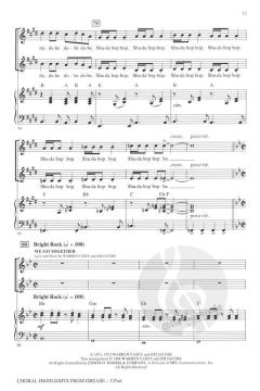 Grease Choral Highlights (Download) 