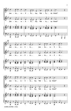 Jambo, Rafiki (Hello, Friend) (George L.O. Strid) 