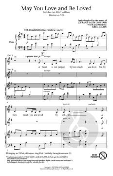 May You Love and Be Loved von Lyman Frank Baum 