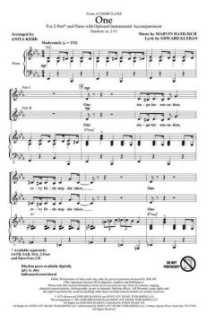 One From A Chorus Line (Marvin Hamlisch) 