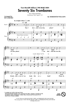 Seventy Six Trombones (Meredith Willson) 