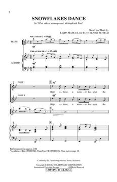 Snowflakes Dance von Ruth Elaine Schram (Download) 
