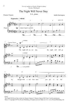 The Night Will Never Stay von Judith Herrington (Download) 