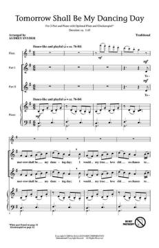 Tomorrow Shall Be My Dancing Day (Download) 