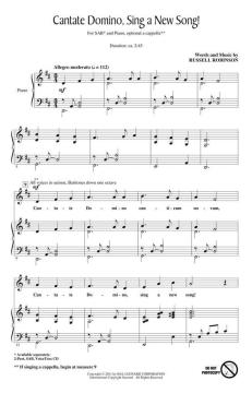 Cantate Domino, Sing A New Song! (Russell Robinson) 