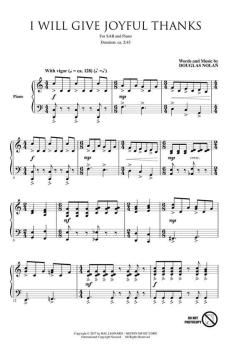I Will Give Joyful Thanks von Douglas Nolan (Download) 