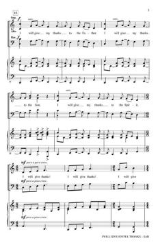 I Will Give Joyful Thanks von Douglas Nolan (Download) 
