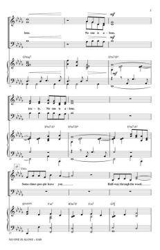 No One Is Alone (Stephen Sondheim) 