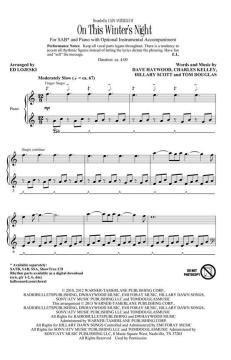 On This Winter's Night (Lady Antebellum) 