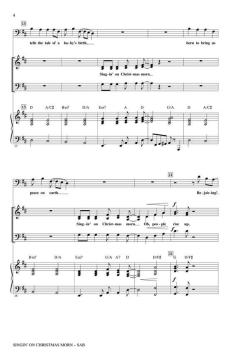 Singin' On Christmas Morn von Roger Emerson (Download) 