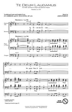 Te Deum Laudamus von John Purifoy (Download) 