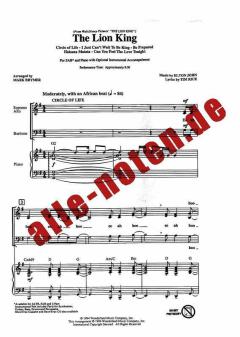 Lion King Medley (Elton John) 