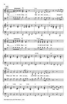 The Princess And The Frog (Choral Medley) (Randy Newman) 