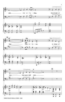 When Peace Shall Come von John Jacobson (Download) 