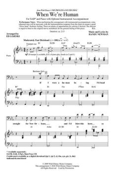 When We're Human von Randy Newman (Download) 