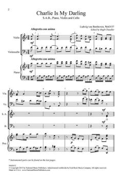 Charlie Is My Darling von Ludwig van Beethoven (Download) 