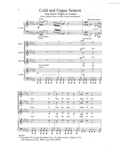 Cold And Fugue Season (J.S. Bach) 