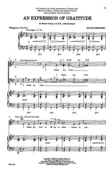 An Expression Of Gratitude von David Schwoebel (Download) 