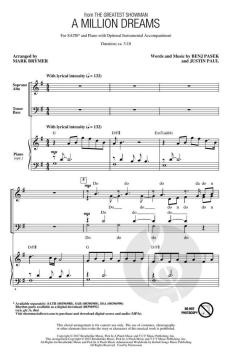 A Million Dreams von Benj Pasek (Download) 