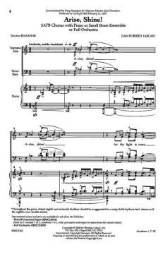 Arise, Shine von Dan Forrest (Download) 