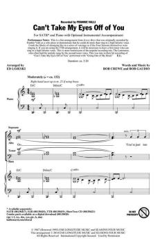 Can't Take My Eyes Off Of You (Frankie Valli) 