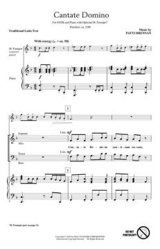 Cantate Domino von Patti Drennan (Download) 