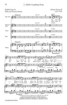 Celebration Songs from 'Die Fledermaus' von Johann Strauss (Sohn) (Download) 