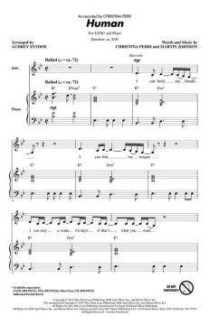 Human (Christina Perri) 
