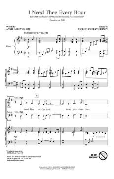 I Need Thee Every Hour von Vicki Tucker Courtney (Download) 