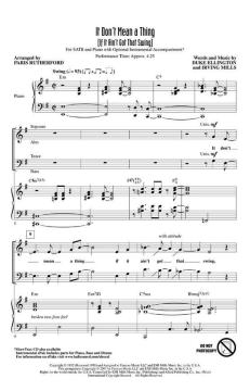 It Don't Mean A Thing von Duke Ellington (Download) 