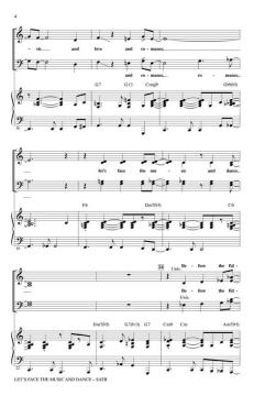 Let's Face The Music And Dance von Irving Berlin (Download) 