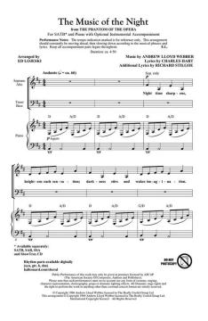 Music Of The Night From Phantom Of The Opera (Andrew Lloyd Webber) 