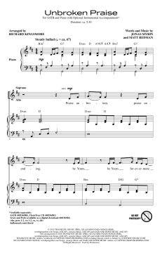 Unbroken Praise (Matt Redman) 