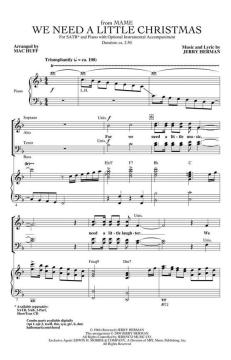 We Need A Little Christmas From Mame von Jerry Herman (Download) 