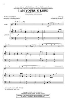 I Am Yours, O Lord von Don Besig (Download) 