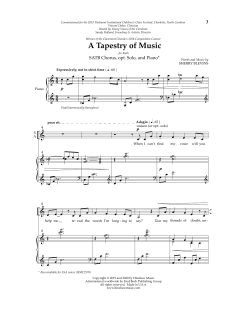 A Tapestry of Music (Download) 