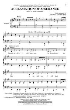 Acclamation of Assurance von Joseph M. Martin 