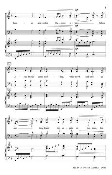 All in an Easter Garden von John Purifoy (Download) 
