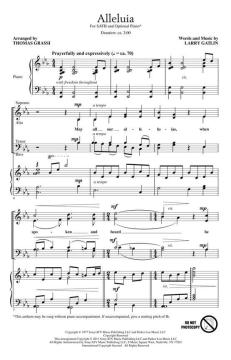 Alleluia von Larry Gatlin (Download) 