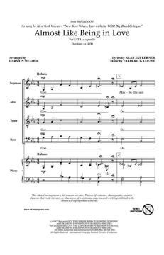 Almost Like Being In Love von Alan Jay Lerner (Download) 